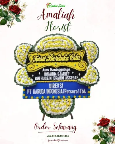 Papan Bunga Duka di Cibeusi